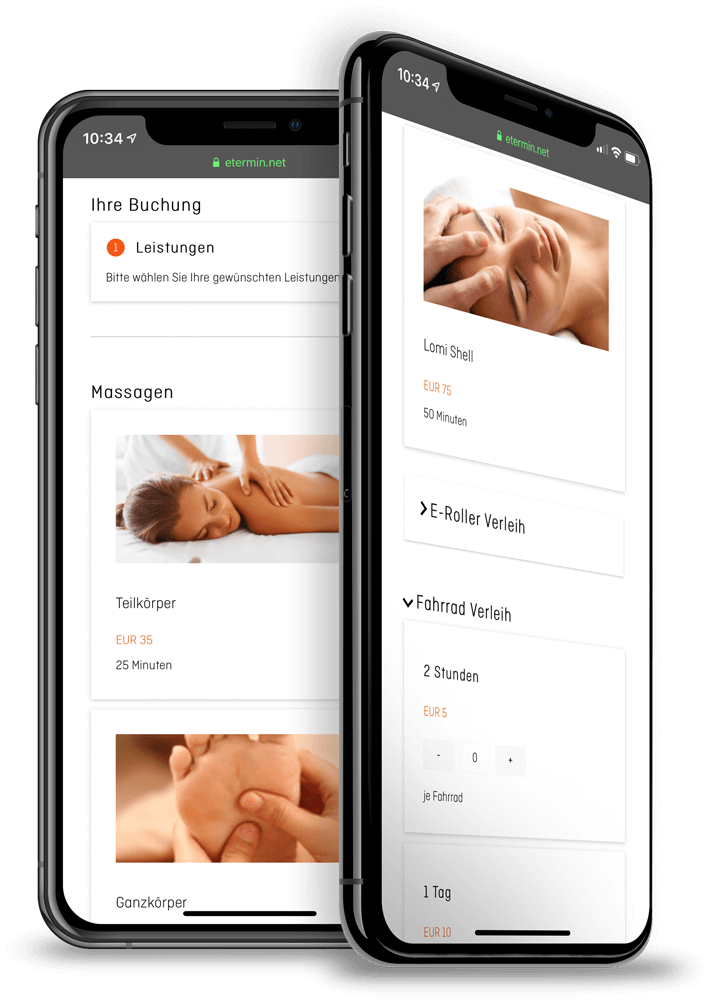 Online Terminplaner und Terminbuchung für den Concierge Service in Hotels