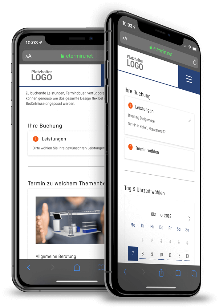  Smarte Online-Terminbuchung & Terminverwaltung für Messen und Ausstellungen 